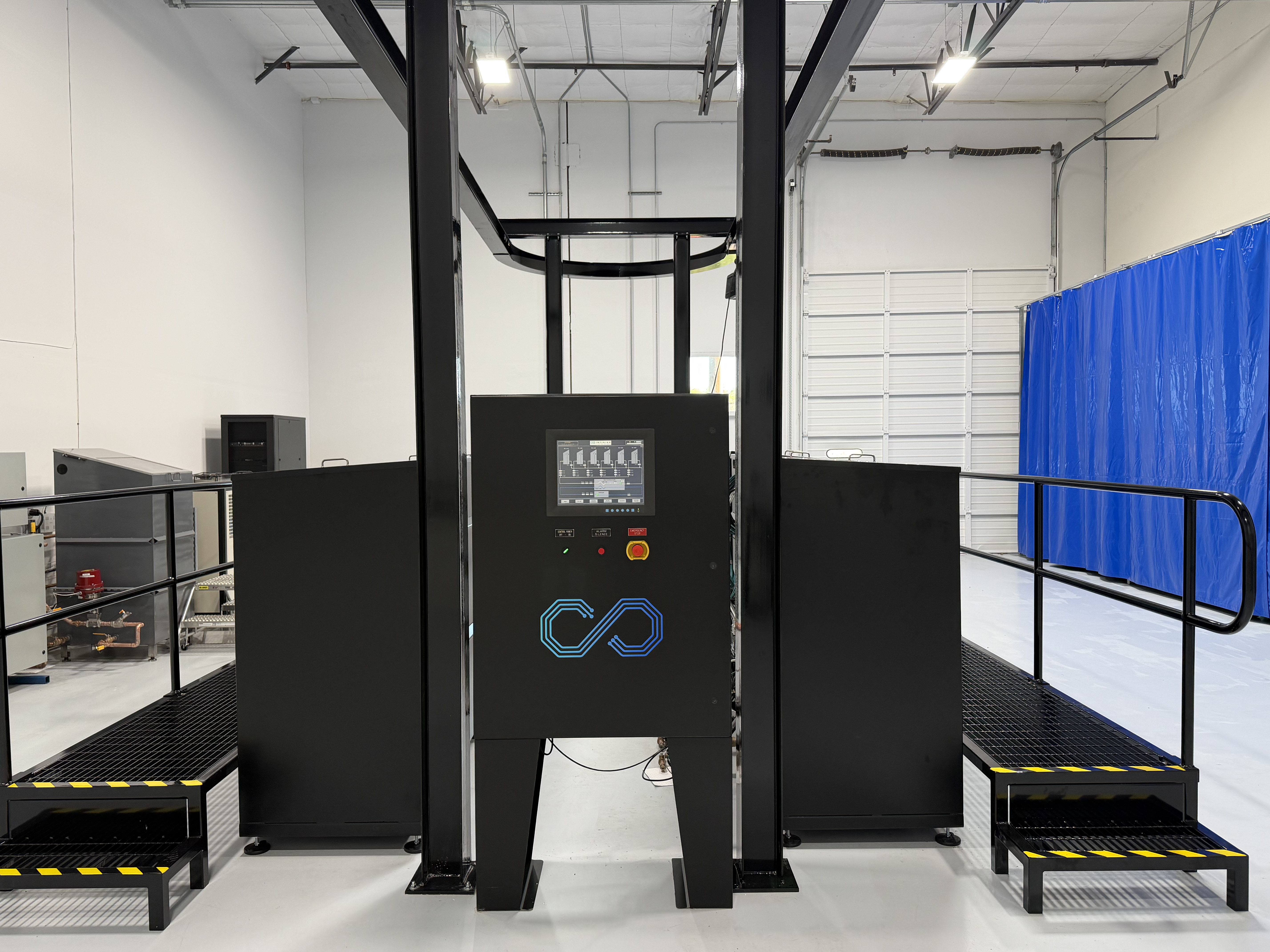 Edge module control panel and HMI