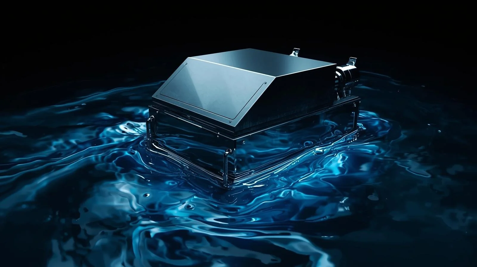 Infinium Edge immersion cooling pod — Edge Thermal Vectoring technology overview